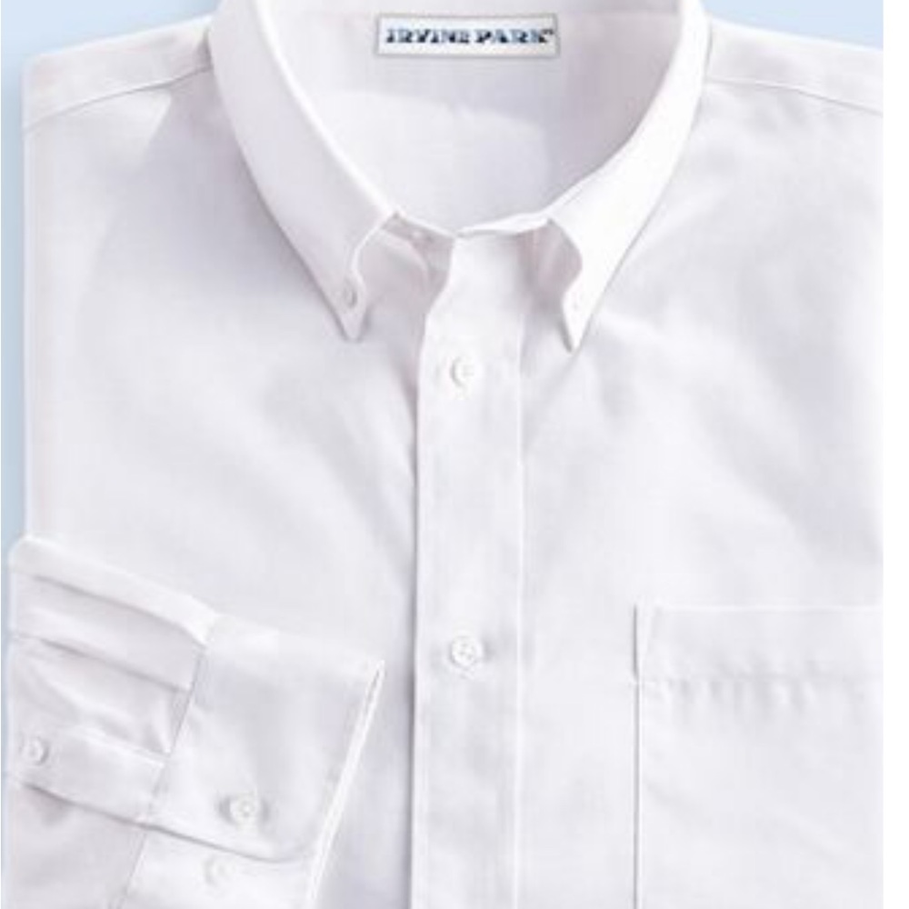 17 neck 34/35 sleeve Irvine Park Oxford Casual/Dress Wrinkle Resistant Shirt